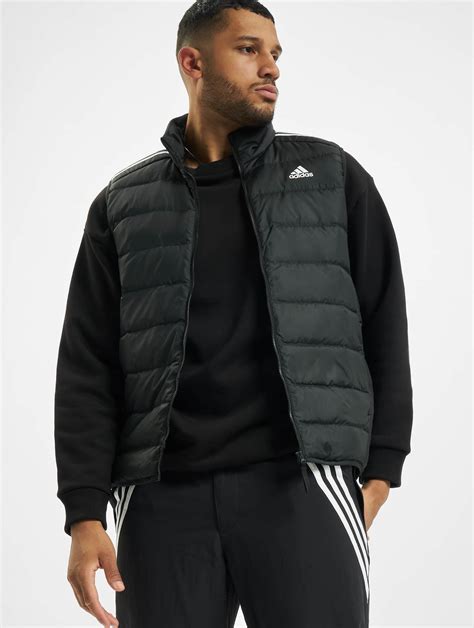 adidas vest zwart|Black Vests for Men .